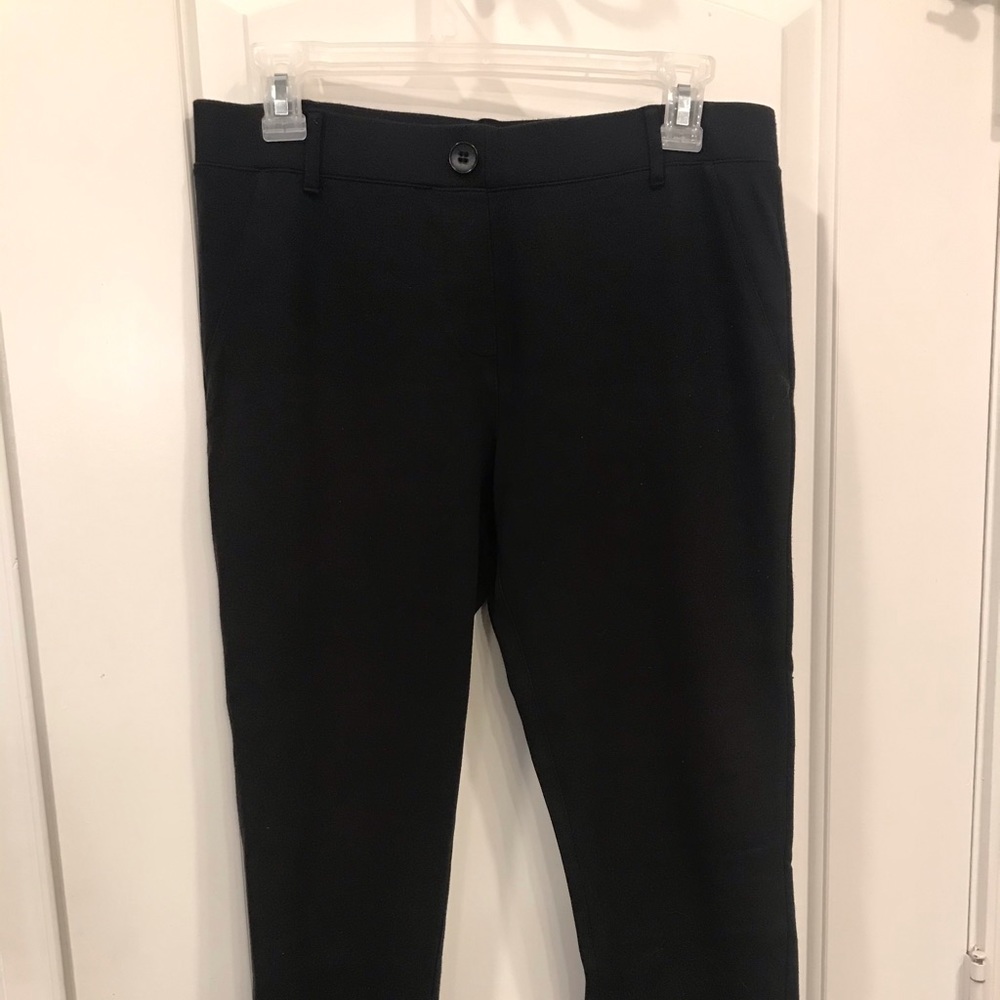 Betabrand Stretch Yoga Pant Dress Pants Capris